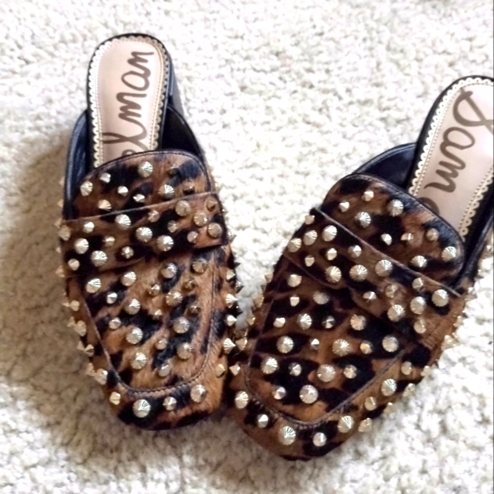 Sam Edelman Shoes REAL Leopard Fur
